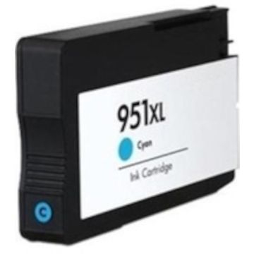 Huismerk HP 951XL (CN046AE) inkt cartridge Cyaan (27,5 ml)
