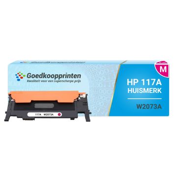Huismerk voor HP 117A toner Magenta (W2073A) - 1300 afdrukken