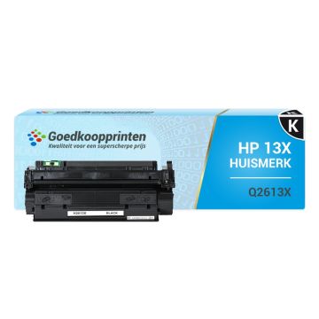 Huismerk voor HP 13X toner Zwart (Q2613X) 4.500 afdrukken