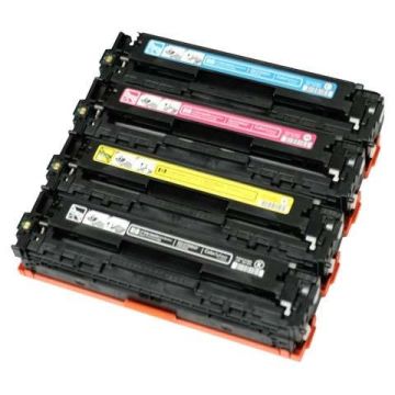 Huismerk voor HP 305X toner / HP 305A toner Multipack (Set 4 stuks)