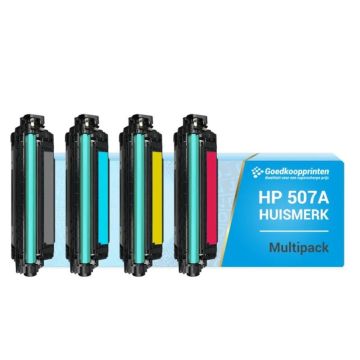 Huismerk voor HP 507A toner / HP 507X toner Actieset