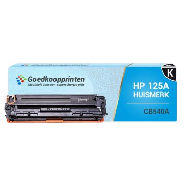 Huismerk voor HP CB540A toner Zwart (2.500 afdrukken)