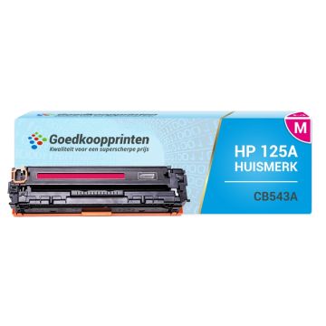Huismerk voor HP CB543A toner cartridge Magenta (1.800 afdrukken)