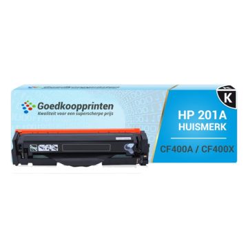 Huismerk HP CF400A toner / HP CF400X toner Zwart (2.800 afdrukken)