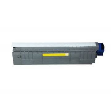 OKI 44643001 toner cartridge Geel - Huismerk (7.300 afdrukken)