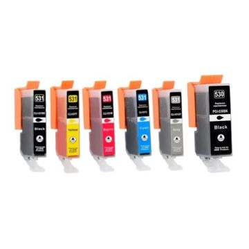 Canon PGI-530 / CLI-531 inkt cartridges (6-pack) - Huismerk
