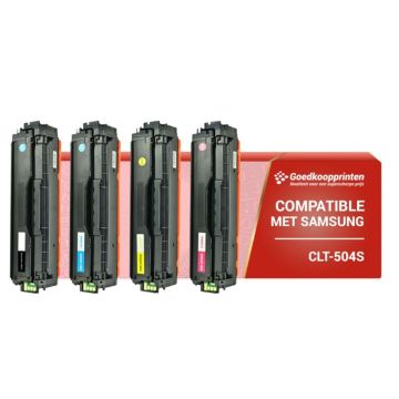 Samsung CLT-504S toner Multipack - Huismerk Actie Set