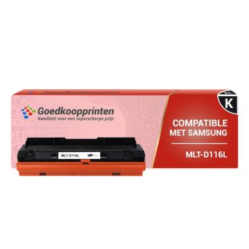 Huismerk Samsung MLT-D116L toner zwart - 3.000 afdrukken