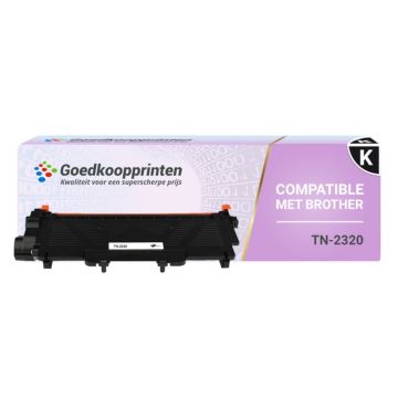 Huismerk Brother TN-2320 toner Zwart -2.600 afdrukken