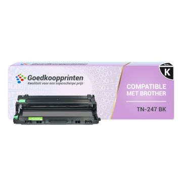 Huismerk Brother TN-247 (TN-243) toner cartridge Zwart - 3000 afdrukken