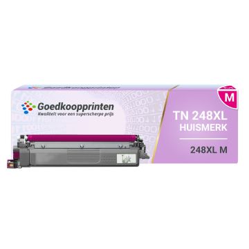 Brother TN-248XL M toner Magenta - Huismerk