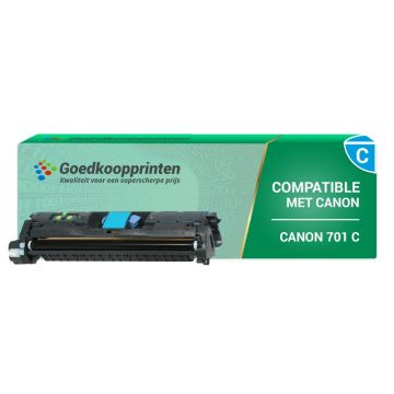 Canon 701C toner Cyaan - Huismerk (4.500 afdrukken)