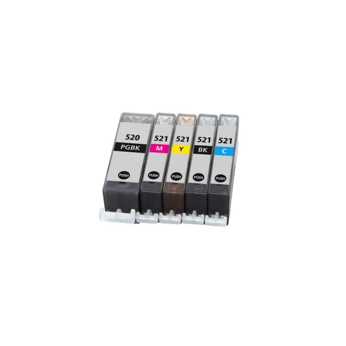 10 Compatible Ink Cartridges For Canon Pixma IP3600 IP4600 IP4700 MP540 MP540X MP620B MP550 MP560 MP620 MP630 MP640 MP980 MP990 MX860 MX870 PGI-520 BK CLI-52 1BK CLI-521C CLI-521M CLI-521Y With Chip - Foto 8