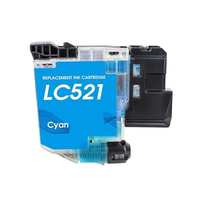 Brother LC-521 Cyaan - Huismerk main product photo